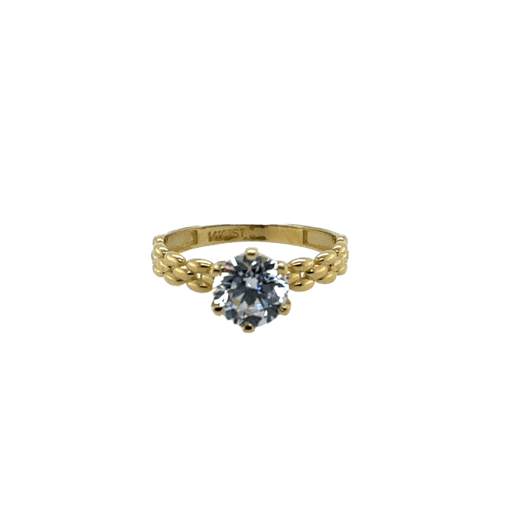 Gold jewelry as a perfect gift — beautifully wrapped jewelry box